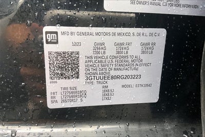 2024 GMC Sierra 1500 AT4