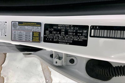 2025 Kia K4 LXS