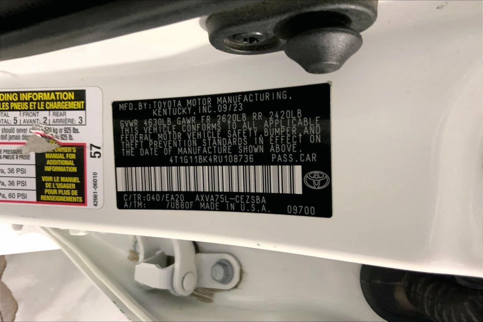 2024 Toyota Camry SE