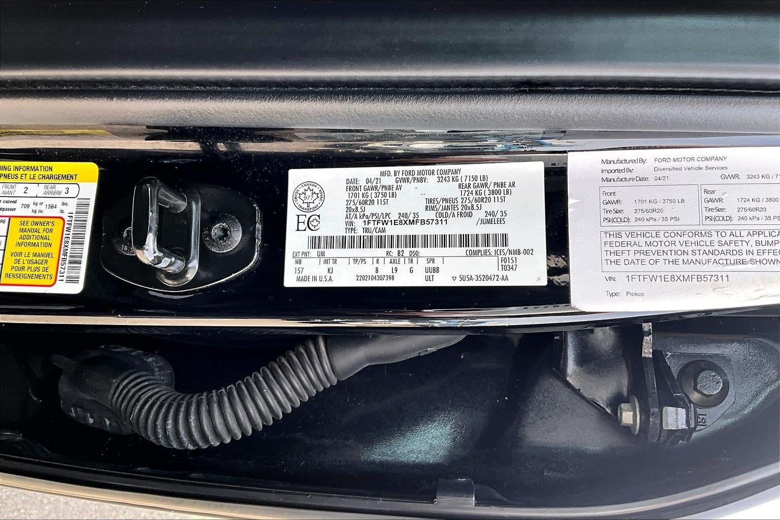 2021 Ford F-150 XL