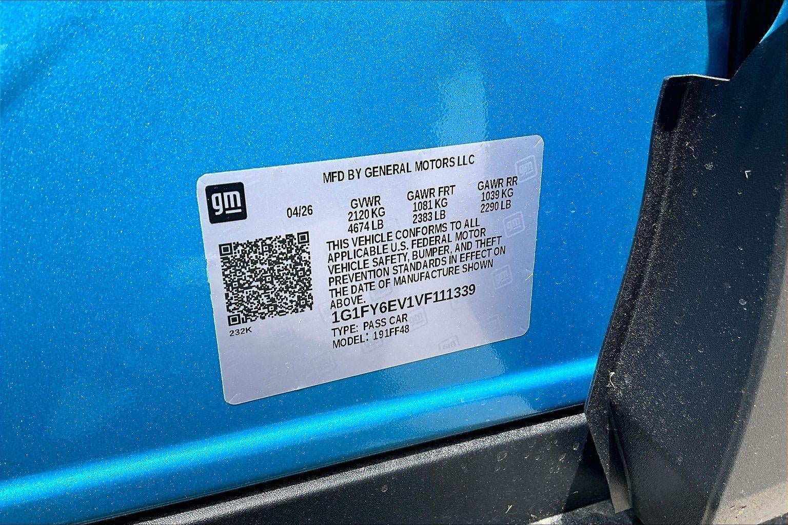 2027 Chevrolet Bolt LT