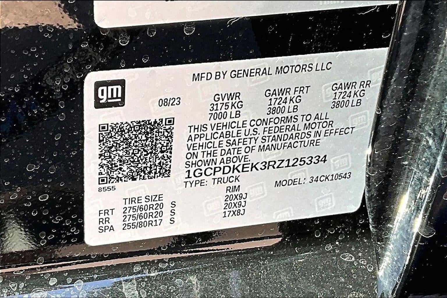 2024 Chevrolet Silverado 1500 LT (2FL)
