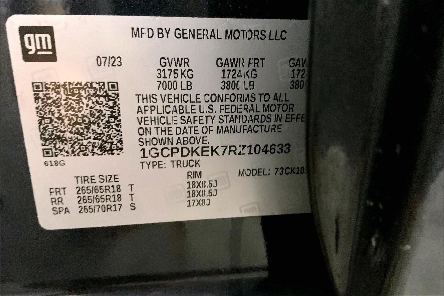 2024 Chevrolet Silverado 1500 LT (2FL)