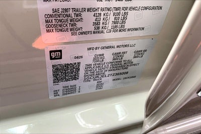 2026 Chevrolet Silverado 1500 High Country