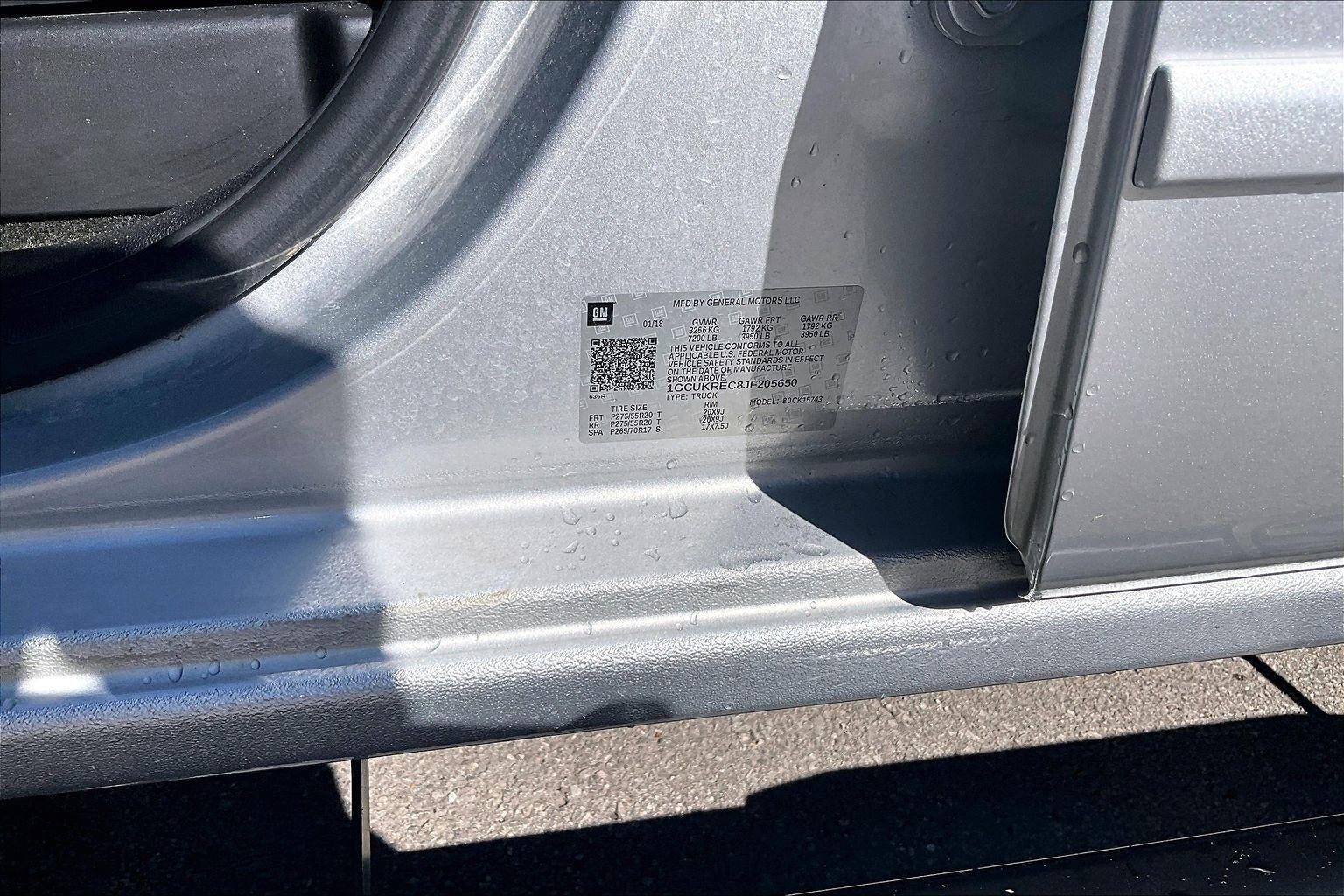 2018 Chevrolet Silverado 1500 LT