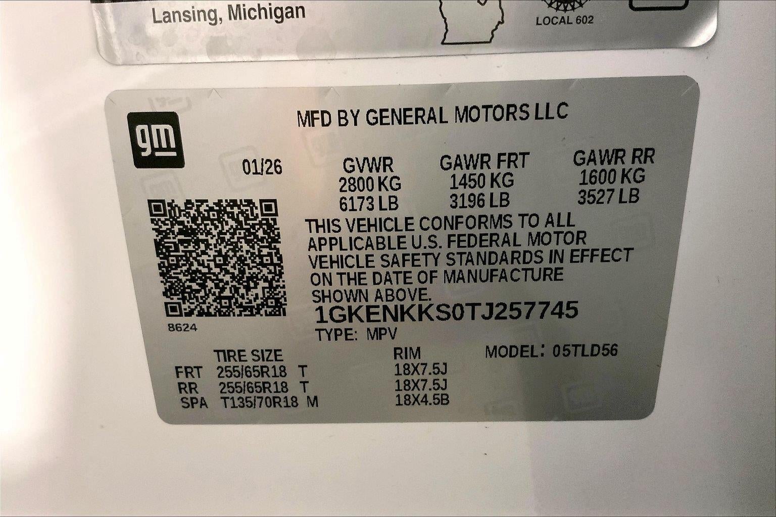 2026 GMC Acadia Elevation