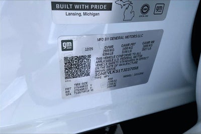 2026 Chevrolet Traverse RS