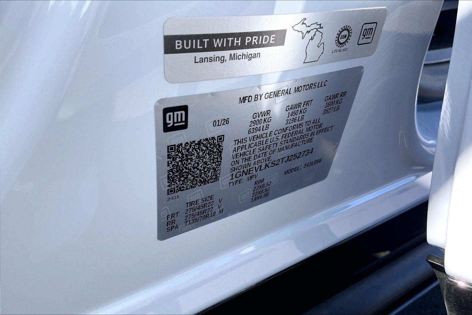 2026 Chevrolet Traverse RS