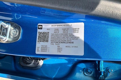 2022 GMC Canyon 4WD Elevation
