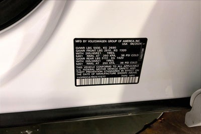 2024 Volkswagen Atlas 2.0T SEL Premium R-Line