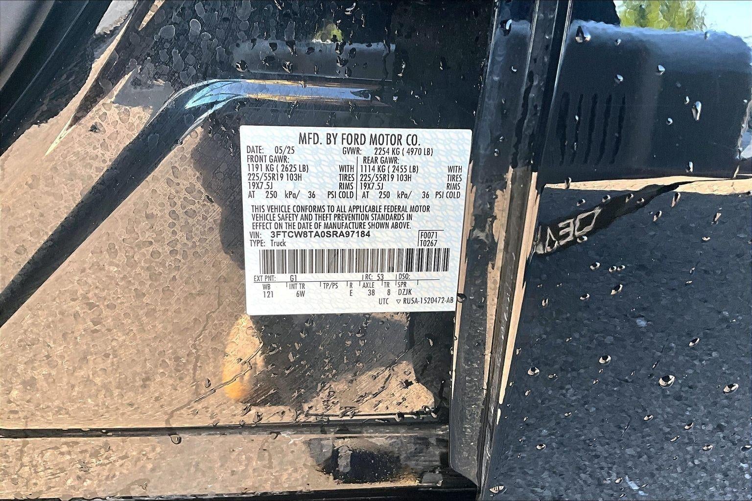 2025 Ford Maverick Lobo Standard
