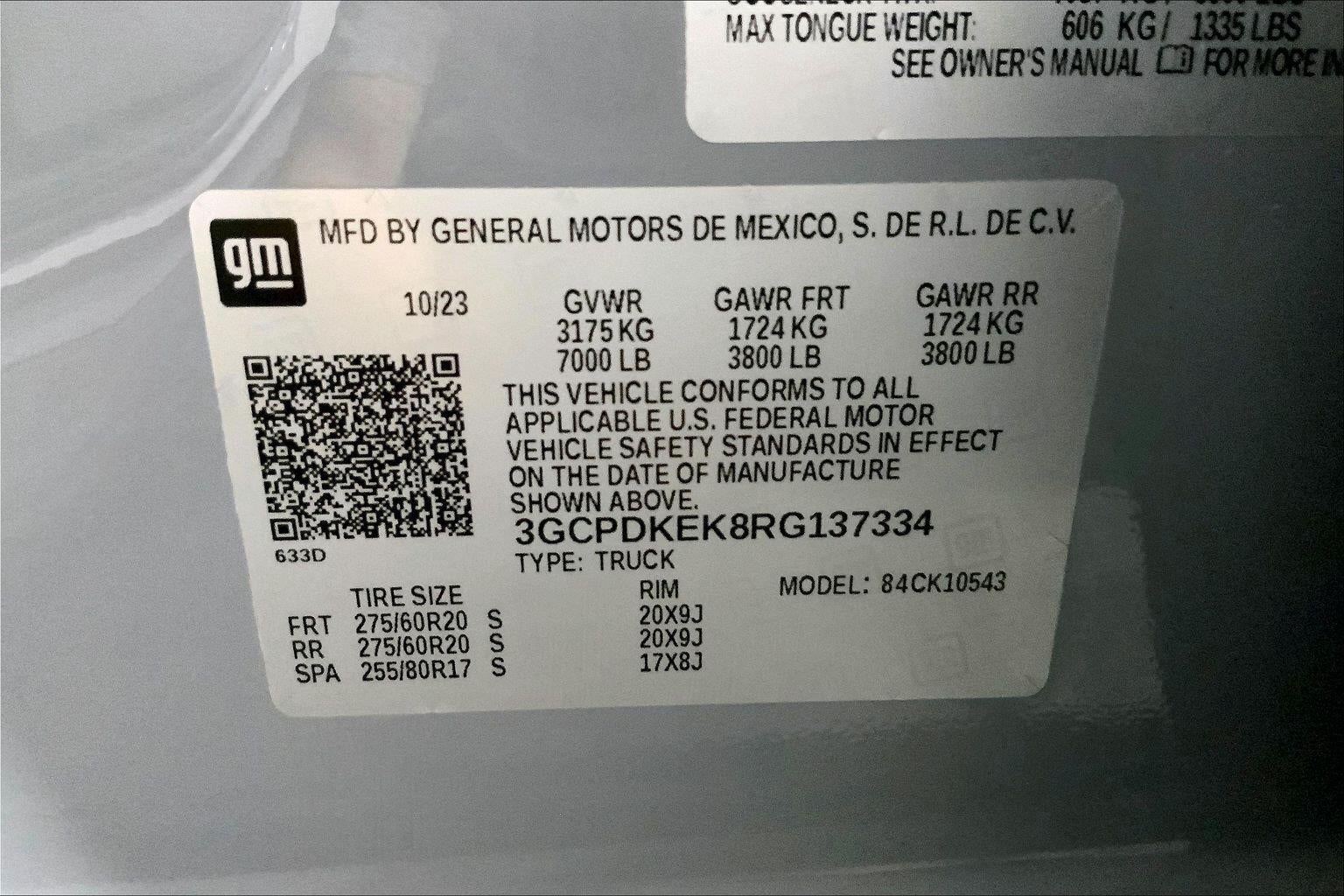 2024 Chevrolet Silverado 1500 LT (2FL)