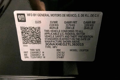 2026 Chevrolet Equinox LT