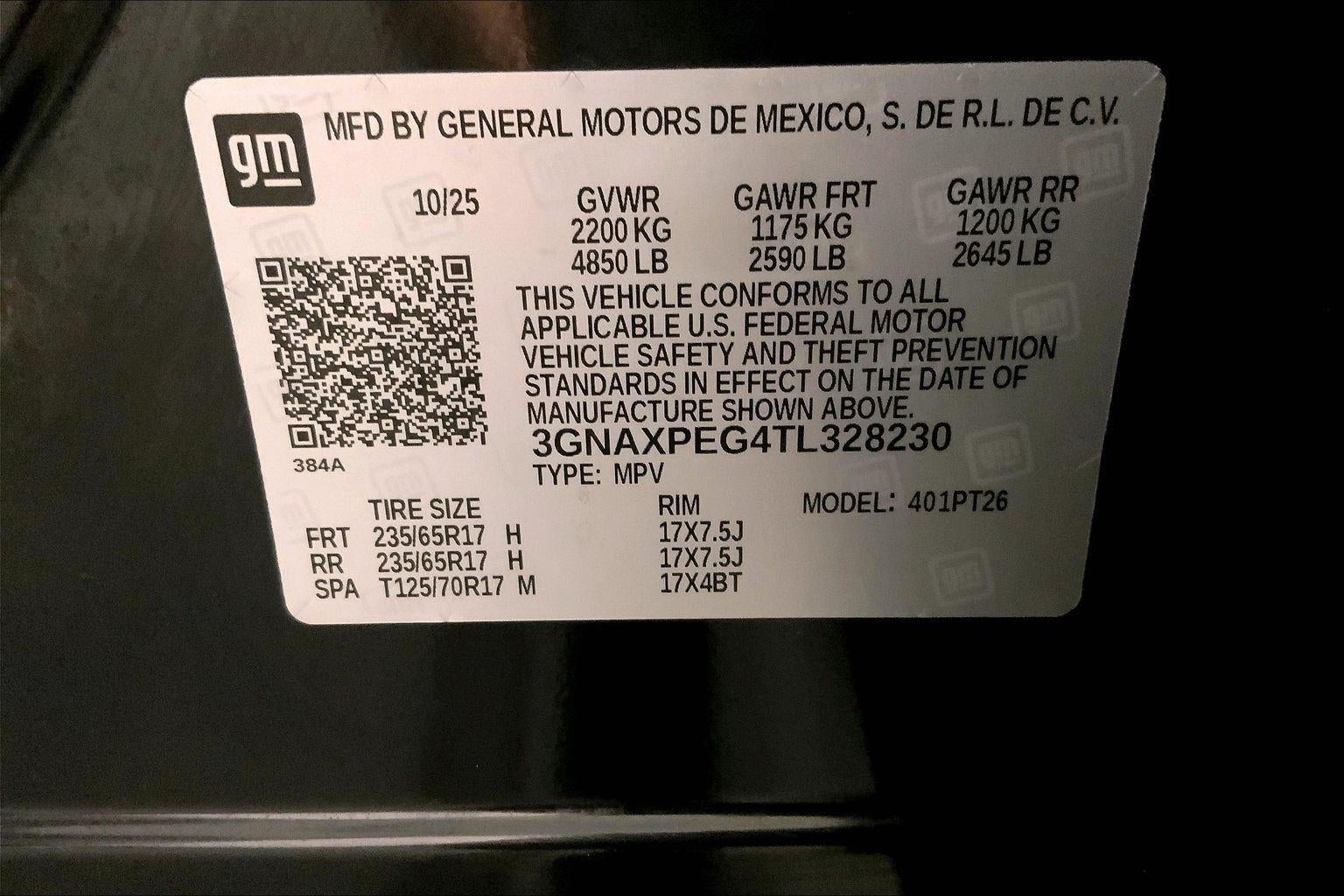 2026 Chevrolet Equinox LT