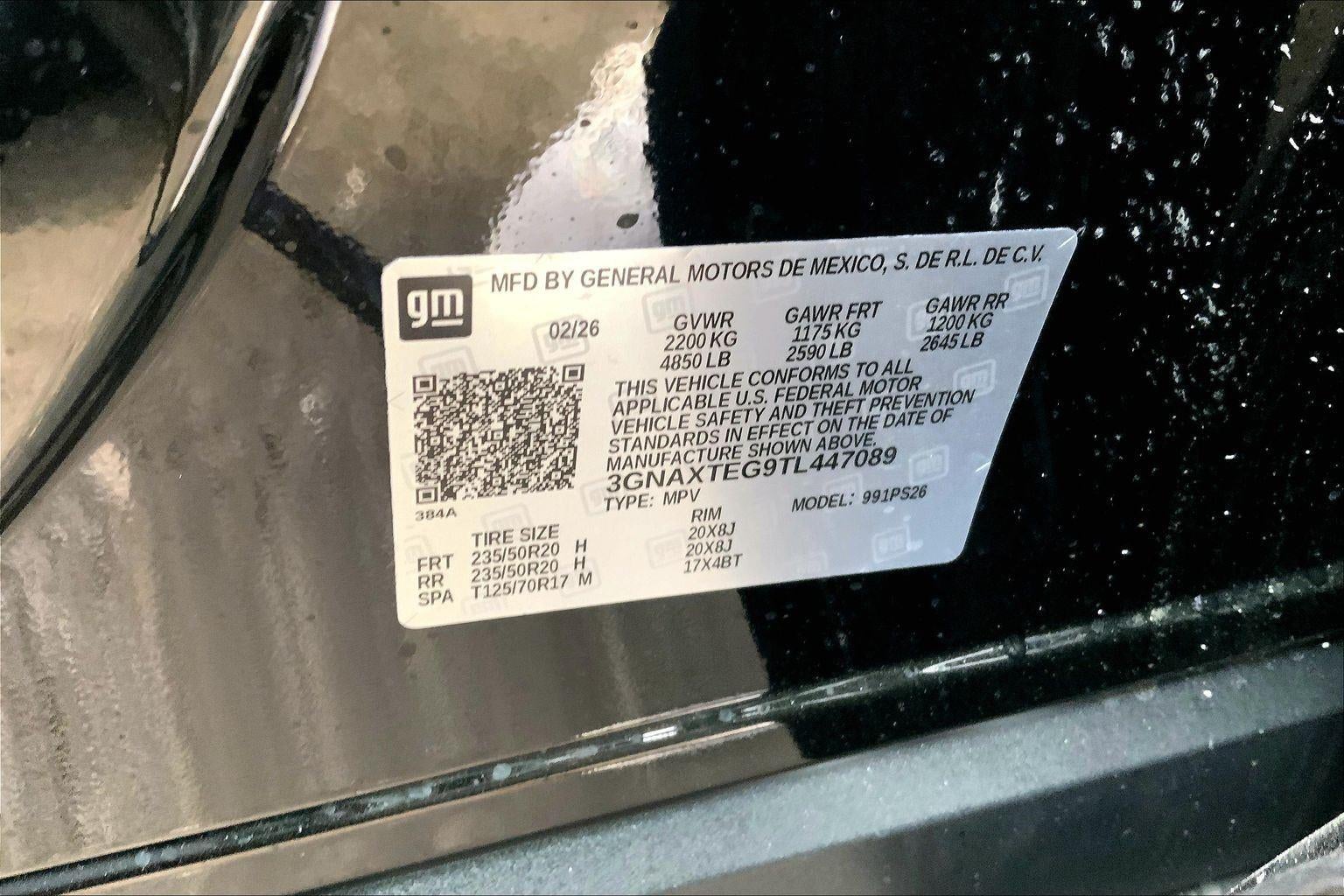 2026 Chevrolet Equinox RS