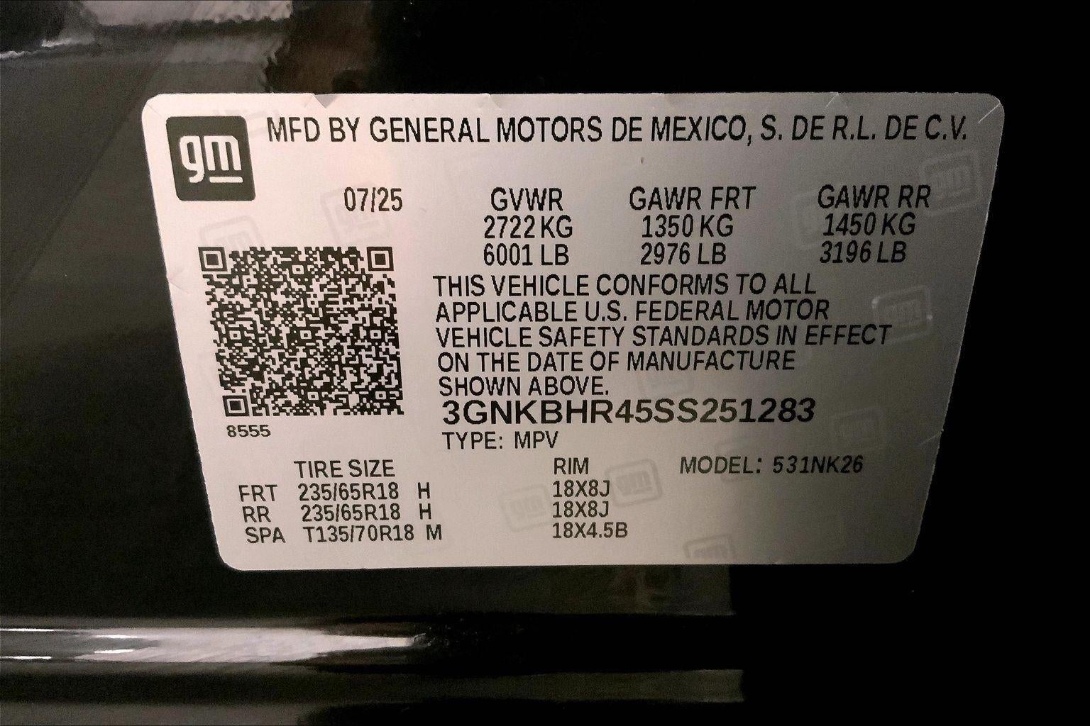 2025 Chevrolet Blazer 2LT