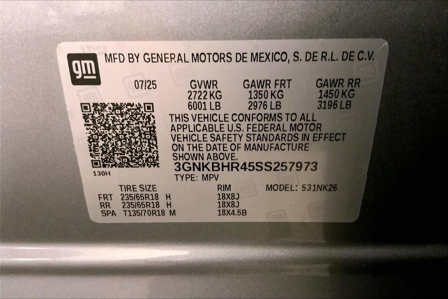 2025 Chevrolet Blazer 2LT
