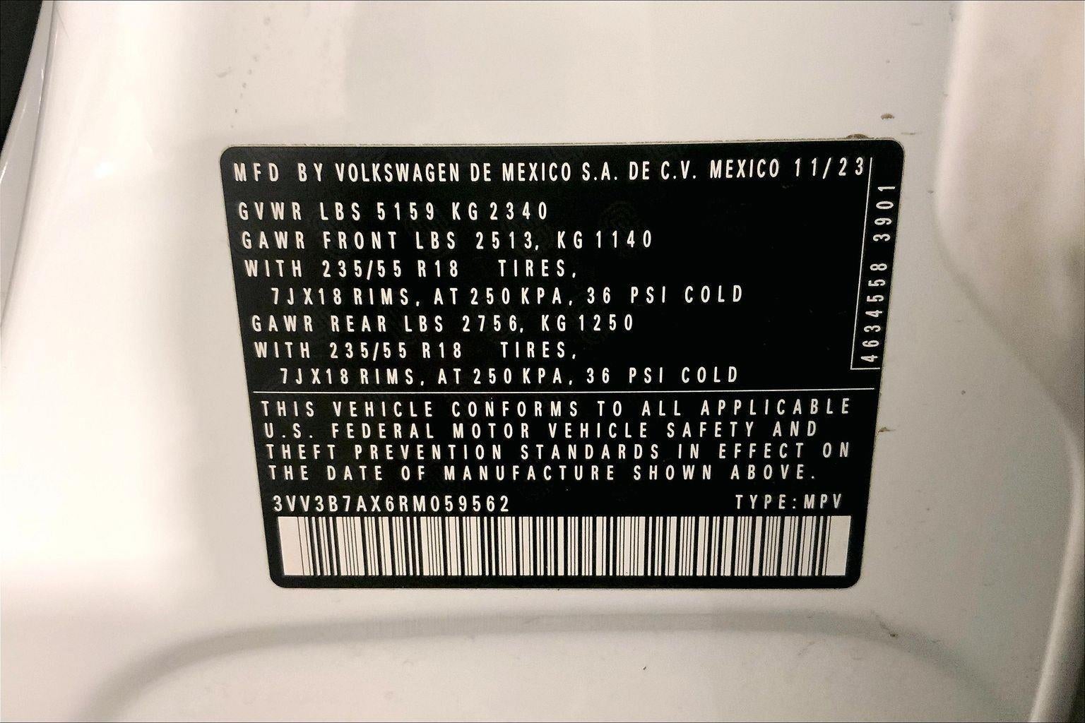 2024 Volkswagen Tiguan SE