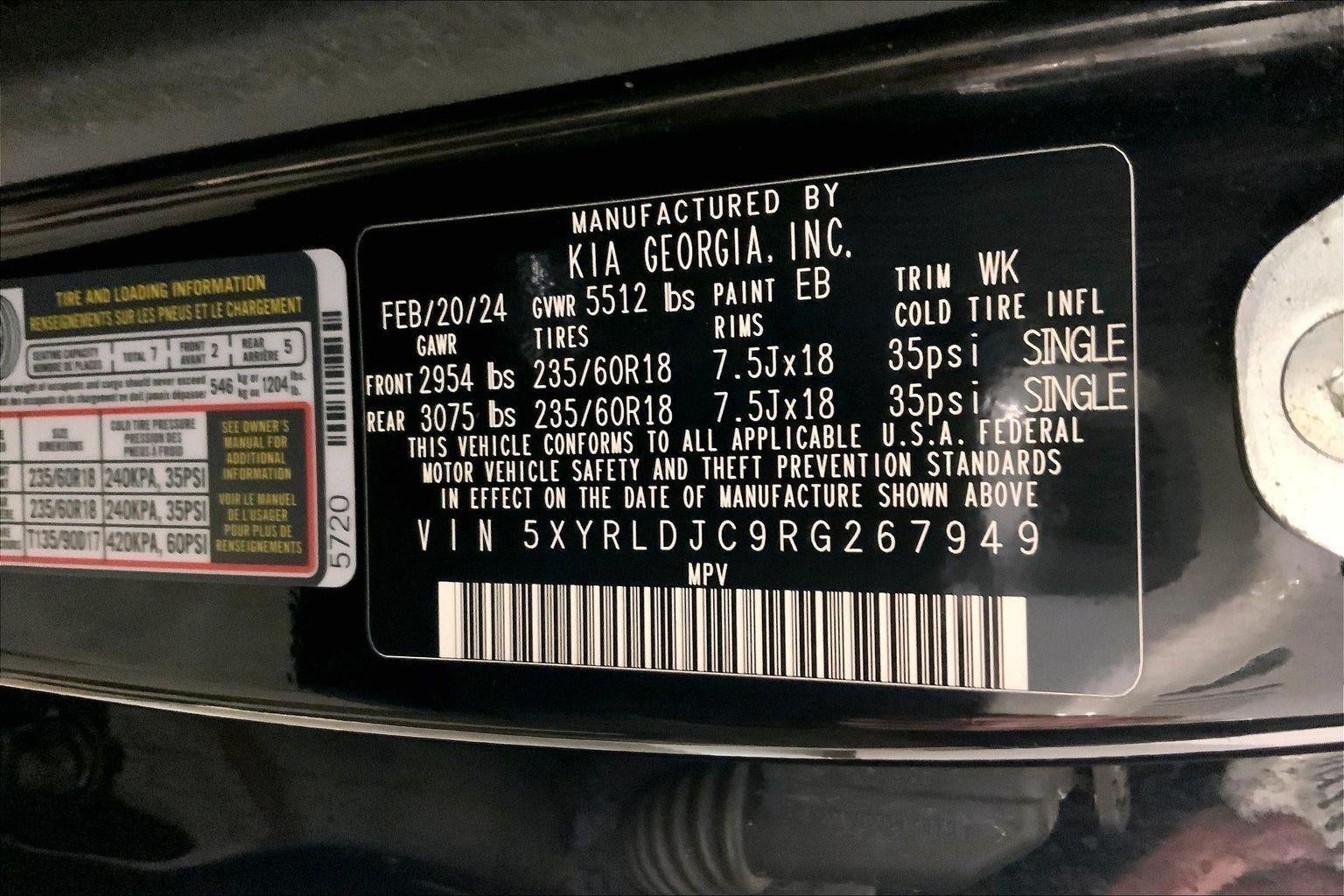 2024 Kia Sorento S