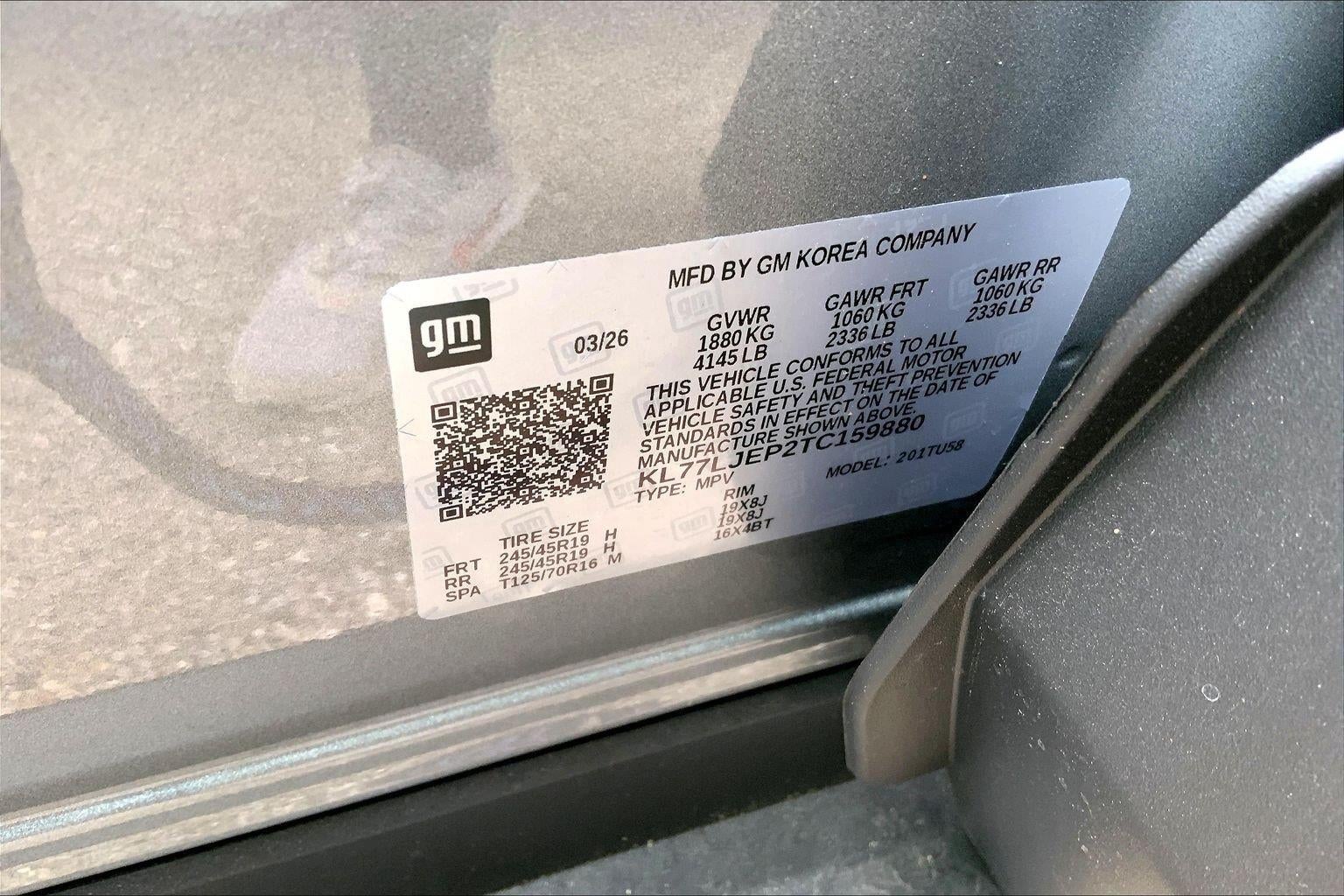 2026 Chevrolet Trax 2RS