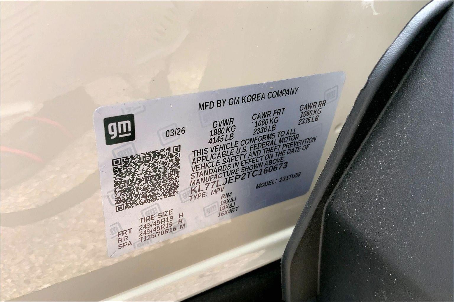 2026 Chevrolet Trax 2RS