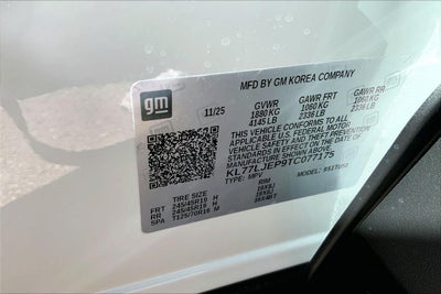 2026 Chevrolet Trax 2RS