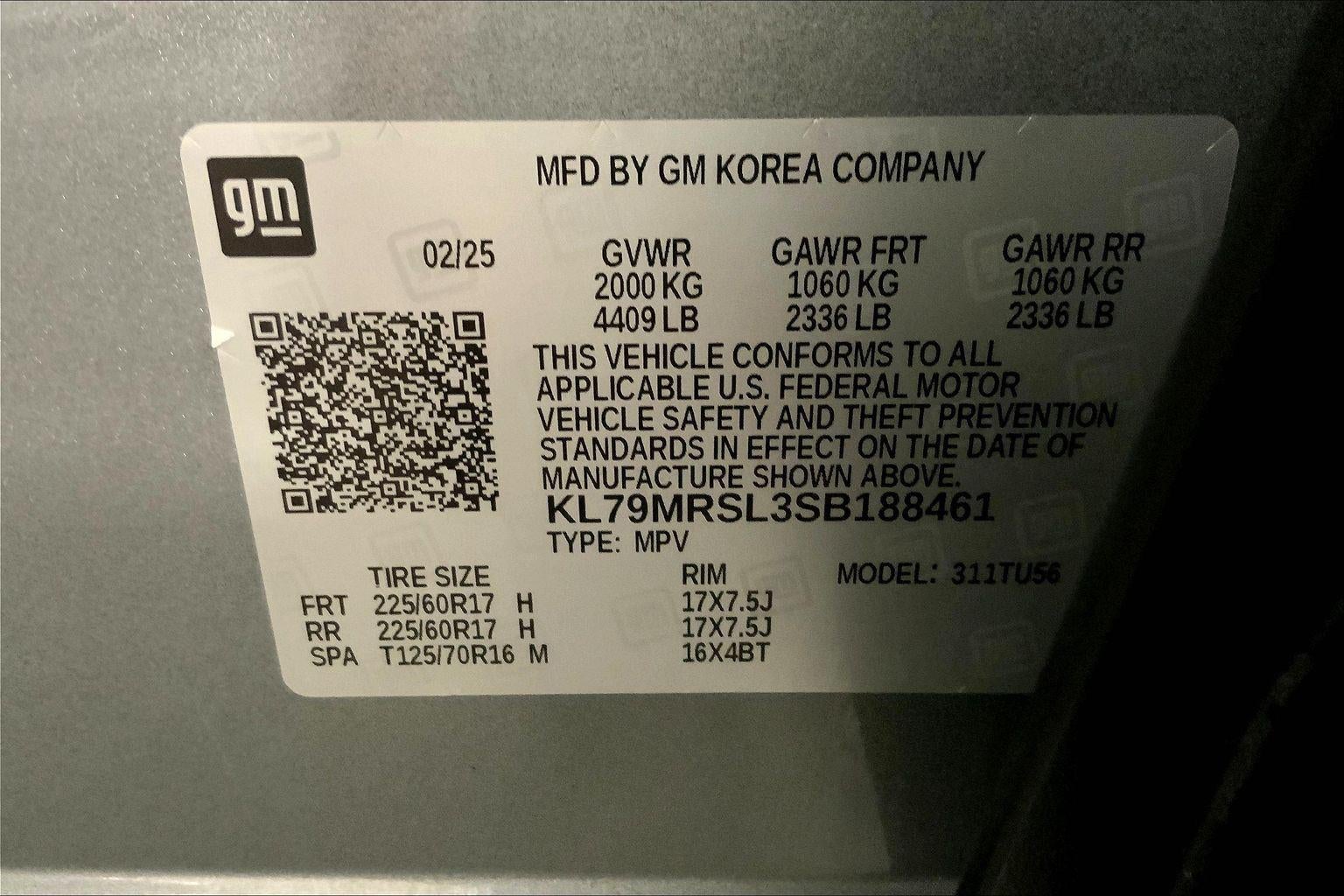 2025 Chevrolet Trailblazer LT