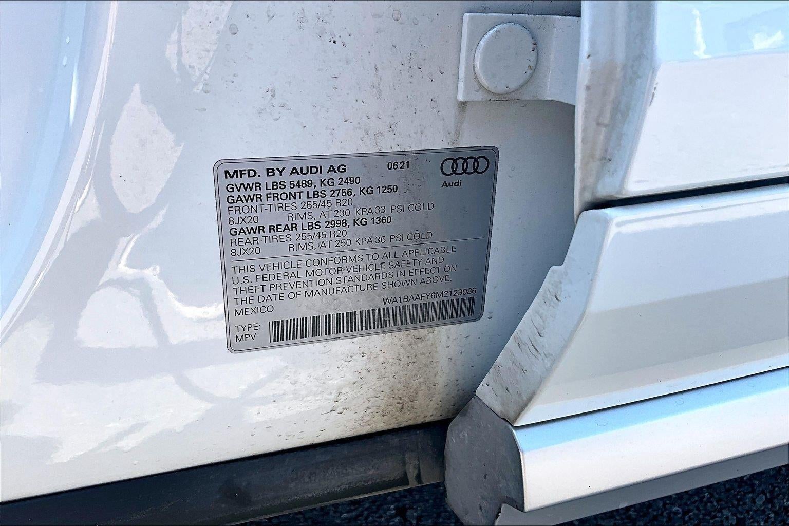 2021 Audi Q5 Premium Plus