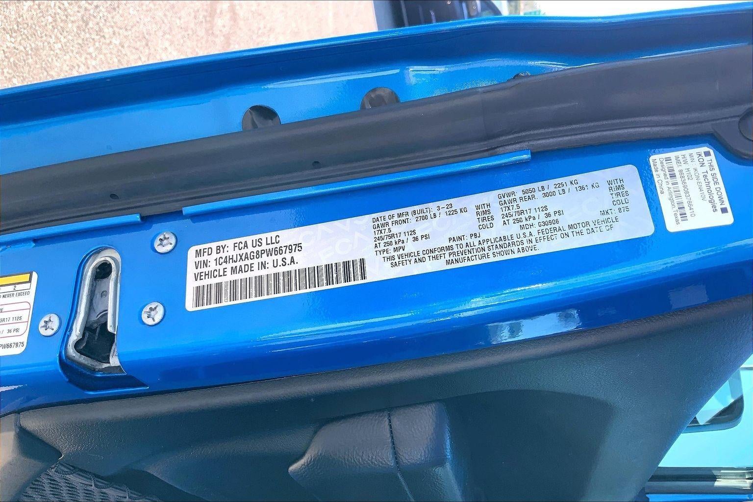 2023 Jeep Wrangler 2-Door Sport 4x4