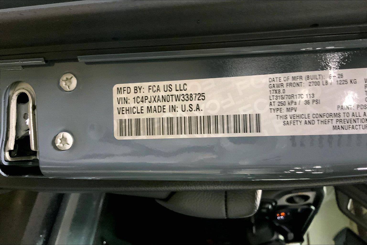 2026 Jeep Wrangler WRANGLER 2-DOOR WILLYS