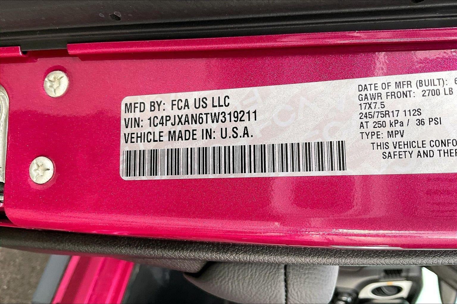 2026 Jeep Wrangler WRANGLER 2-DOOR SPORT