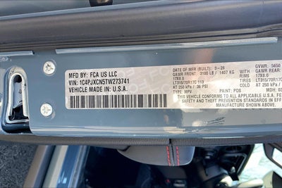 2026 Jeep Wrangler WRANGLER 2-DOOR RUBICON X
