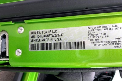 2026 Jeep Wrangler WRANGLER 2-DOOR RUBICON