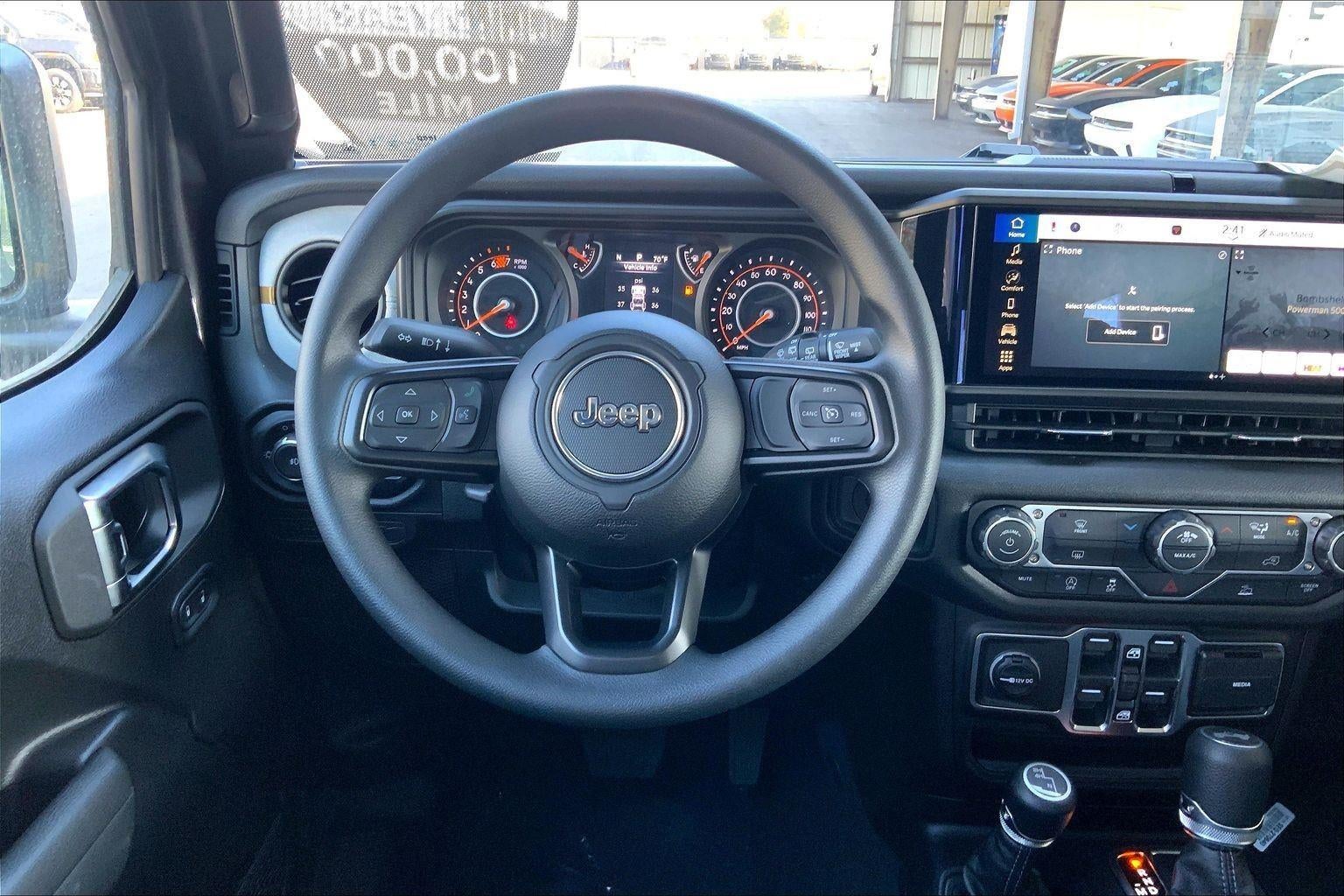 2026 Jeep Wrangler WRANGLER 4-DOOR SPORT