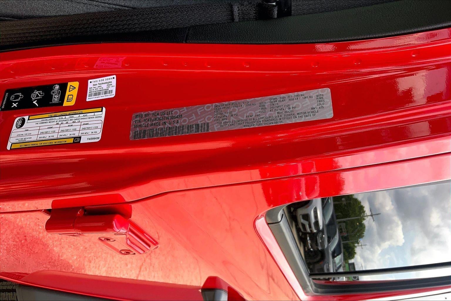 2026 Jeep Wrangler WRANGLER 4-DOOR SPORT S
