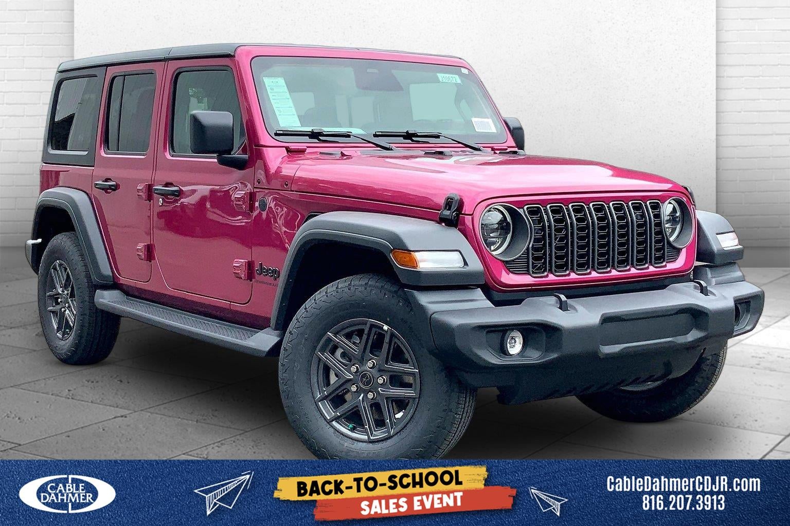 2026 Jeep Wrangler WRANGLER 4-DOOR SPORT S