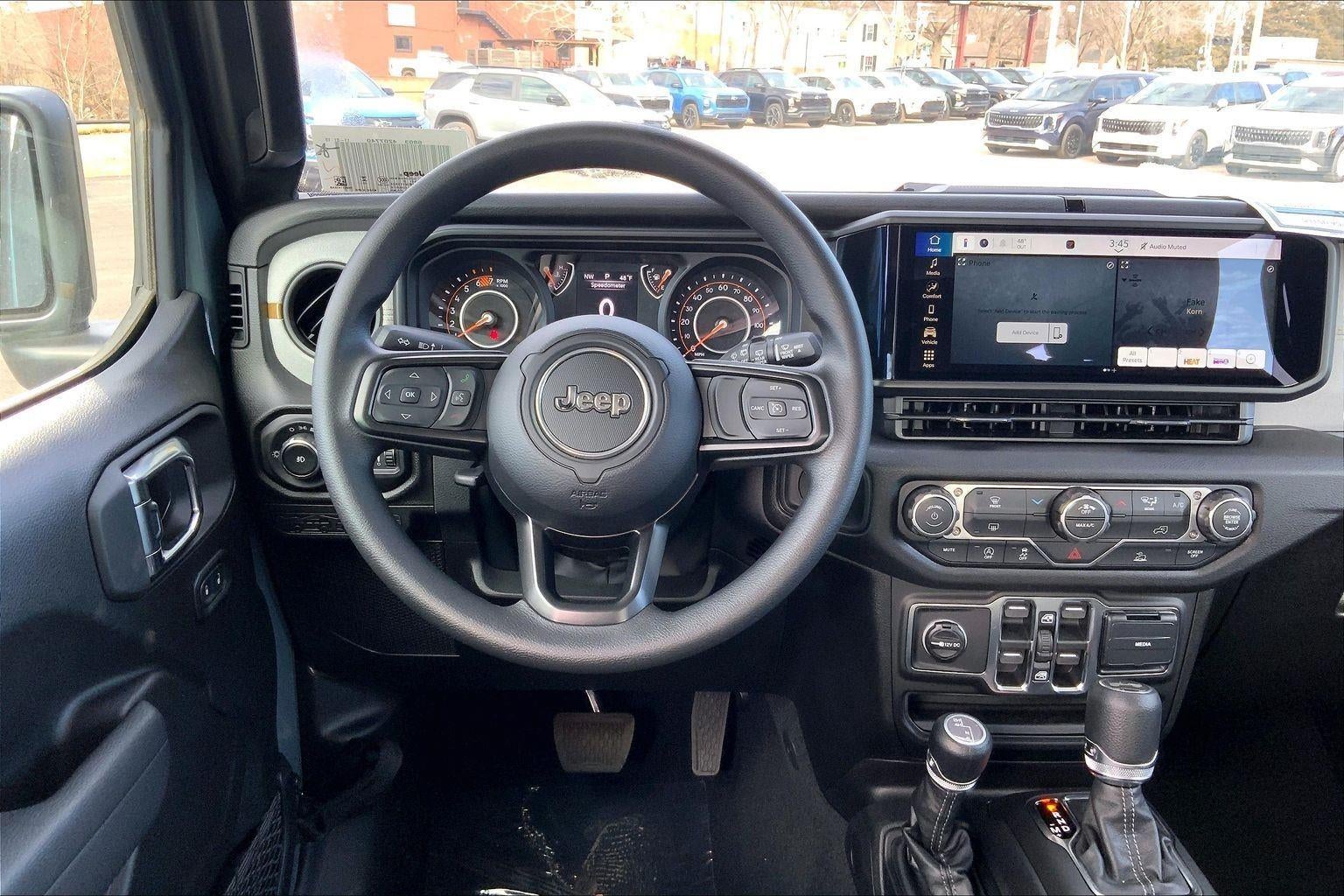 2026 Jeep Wrangler WRANGLER 4-DOOR SPORT