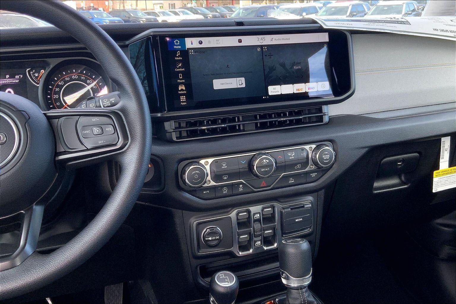 2026 Jeep Wrangler WRANGLER 4-DOOR SPORT