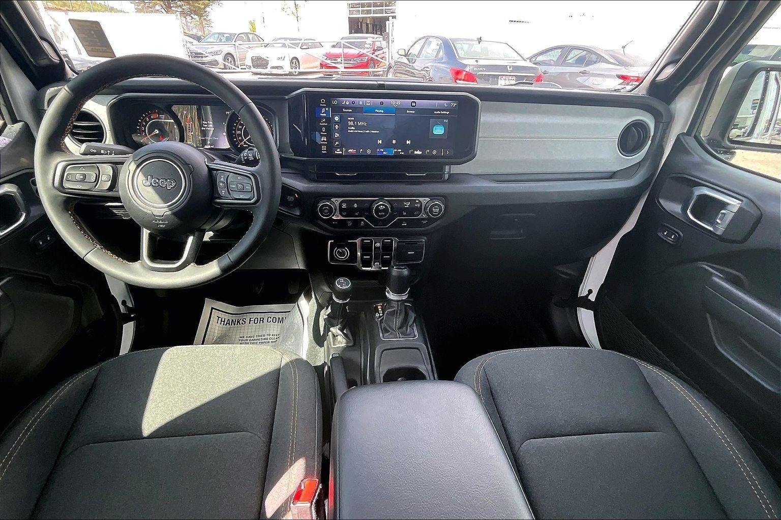 2024 Jeep Wrangler 4-Door Sport S 4x4