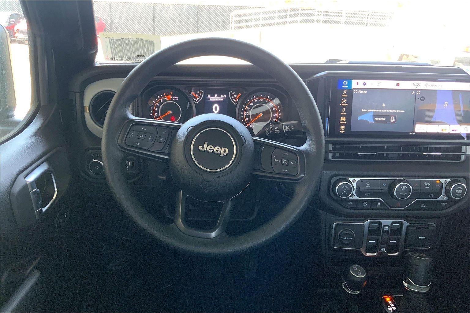 2026 Jeep Wrangler WRANGLER 4-DOOR SPORT