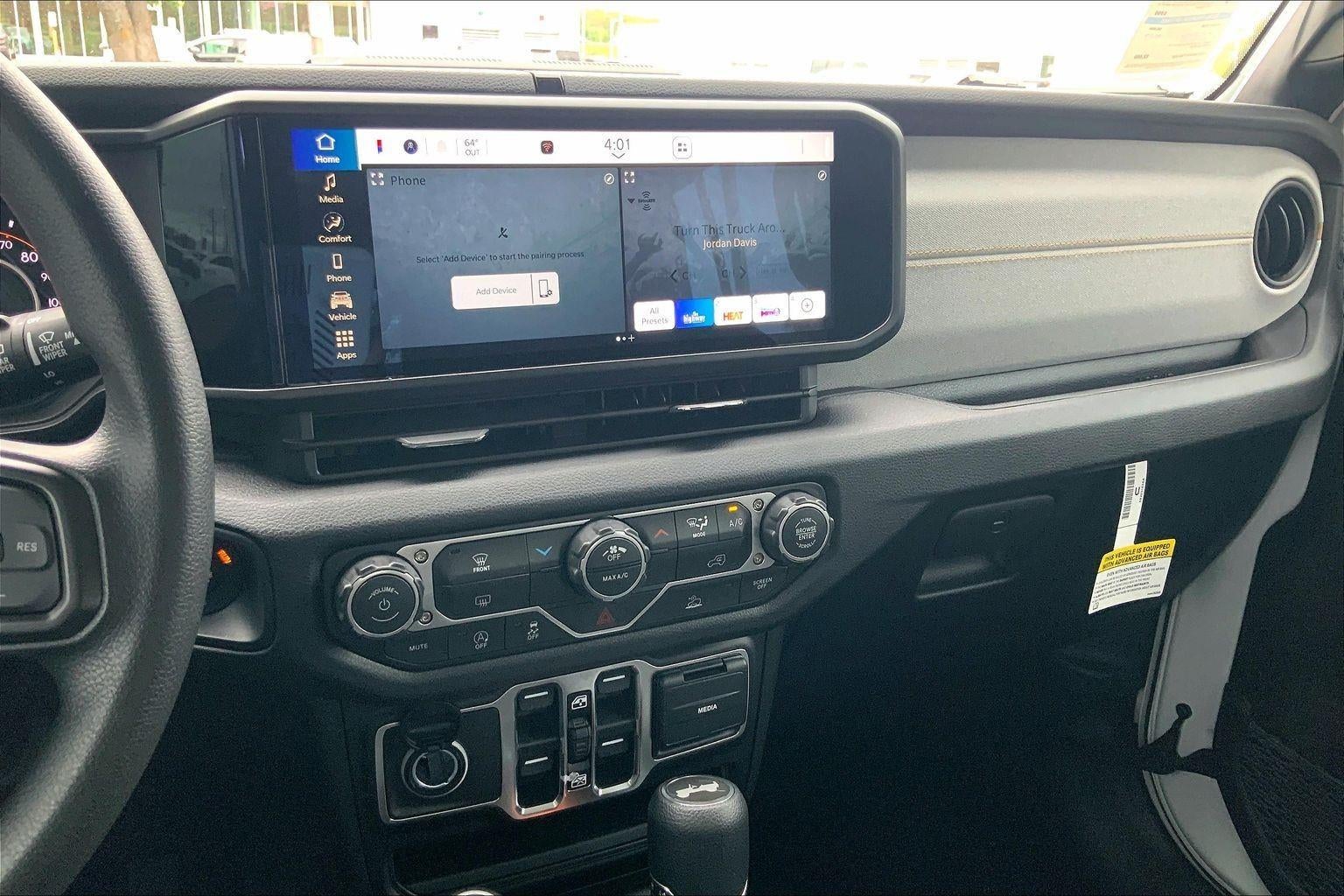 2026 Jeep Wrangler WRANGLER 4-DOOR SPORT