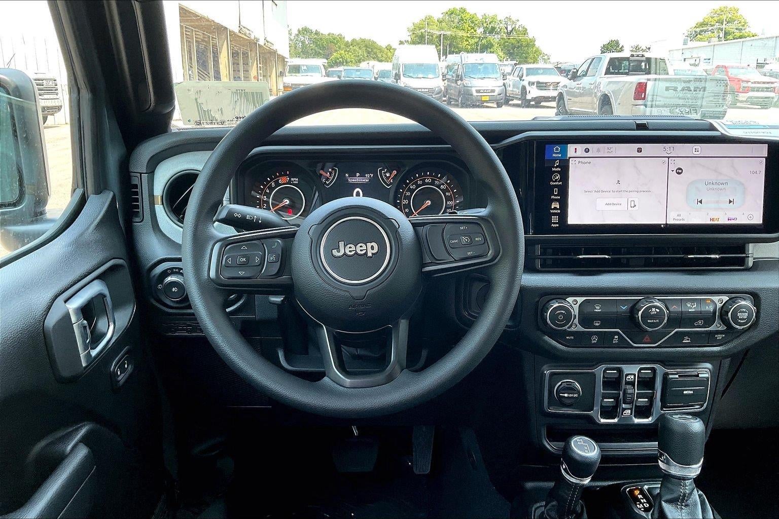 2026 Jeep Wrangler WRANGLER 4-DOOR SPORT