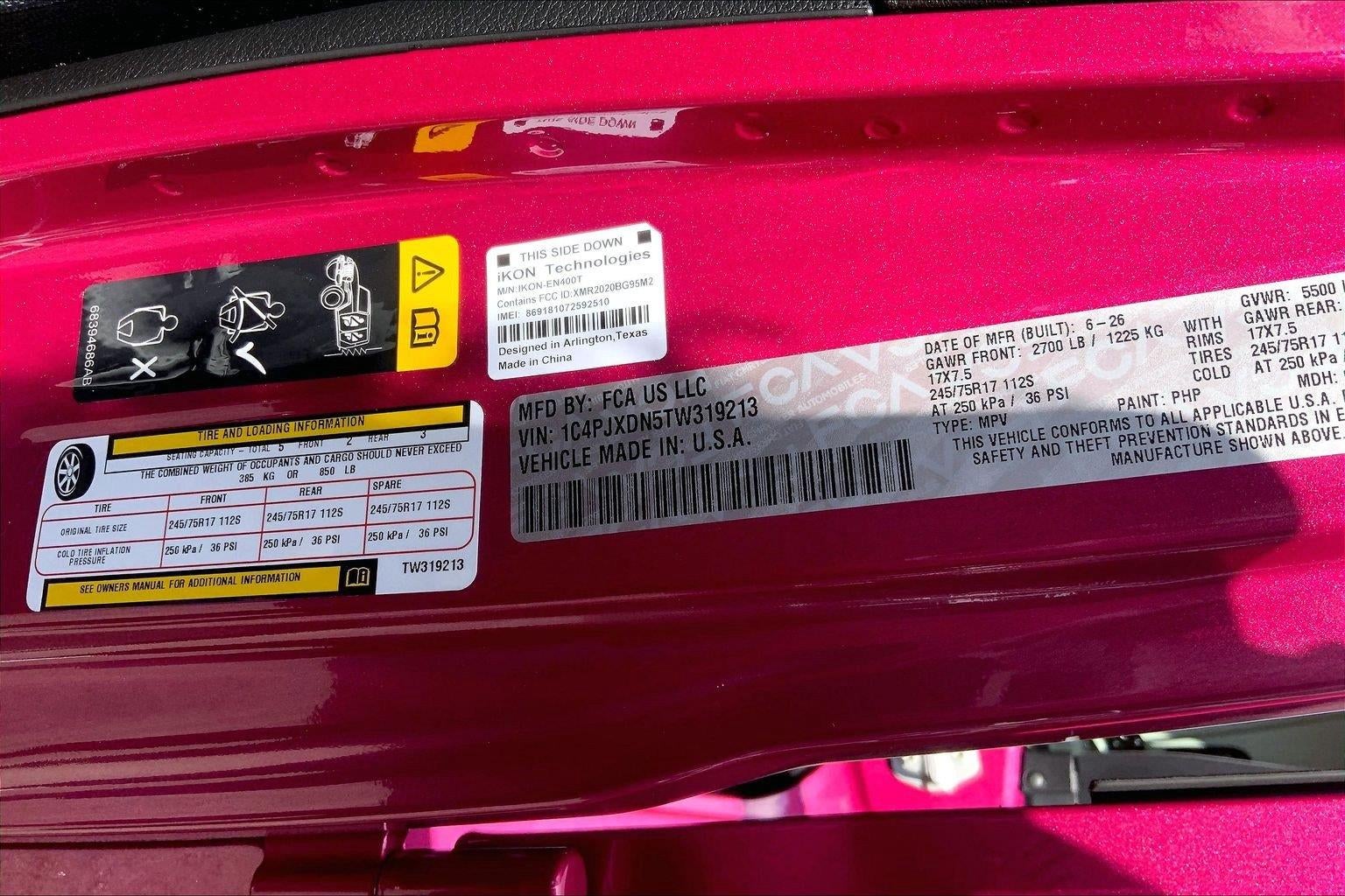 2026 Jeep Wrangler WRANGLER 4-DOOR SPORT