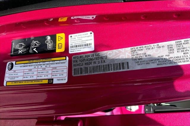 2026 Jeep Wrangler WRANGLER 4-DOOR SPORT