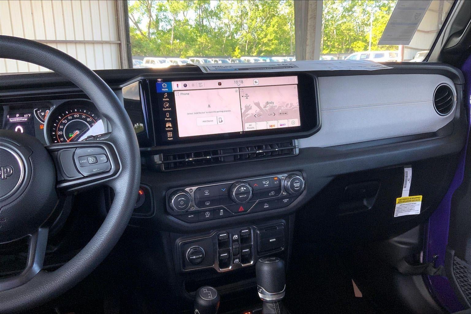 2026 Jeep Wrangler WRANGLER 4-DOOR SPORT
