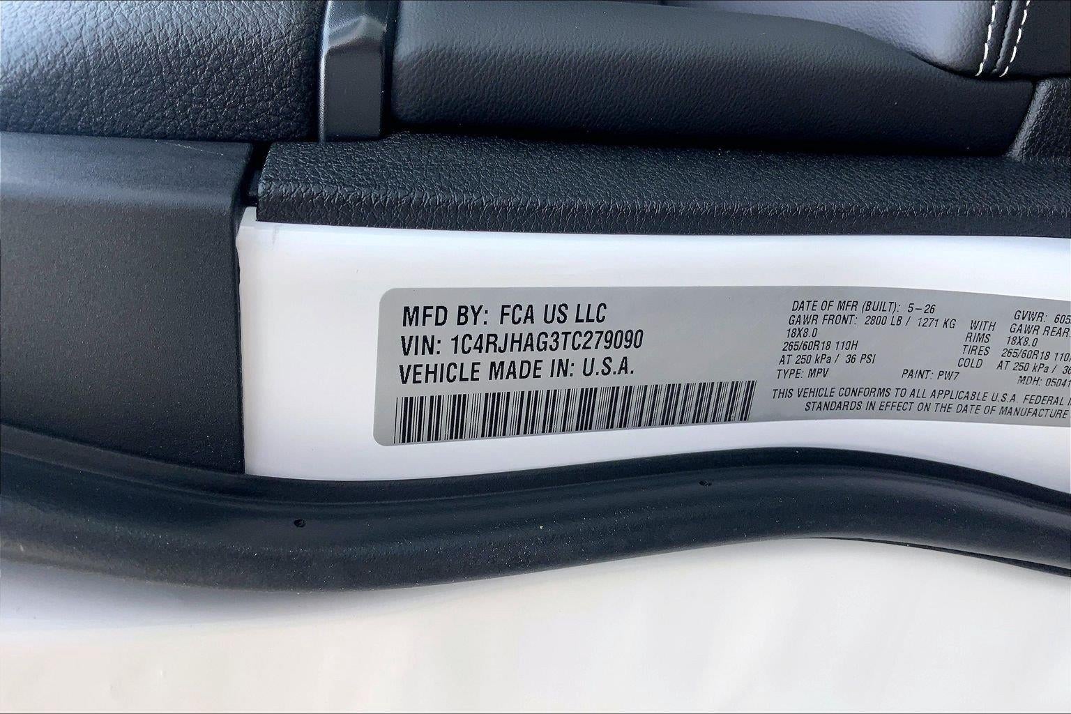 2026 Jeep Grand Cherokee GRAND CHEROKEE LAREDO 4X4