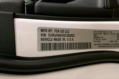 2025 Jeep Grand Cherokee GRAND CHEROKEE ALTITUDE 4X4