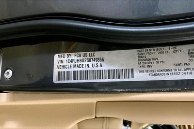 2025 Jeep Grand Cherokee GRAND CHEROKEE LIMITED 4X4