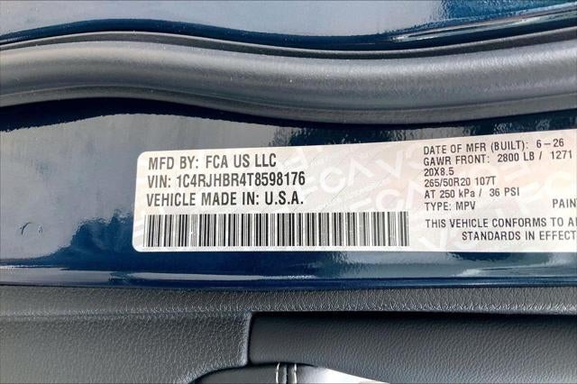 2026 Jeep Grand Cherokee GRAND CHEROKEE LIMITED 4X4