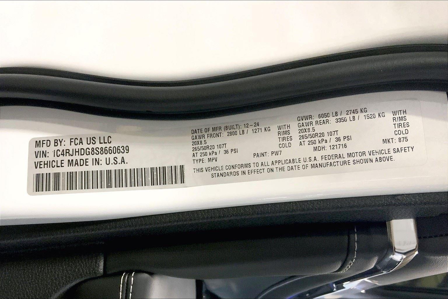 2025 Jeep Grand Cherokee Overland